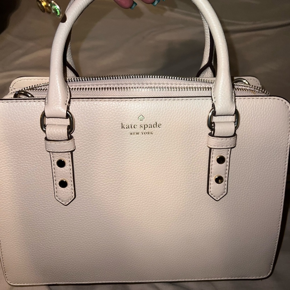 USED ONCE Kate Spade Nude Handbag